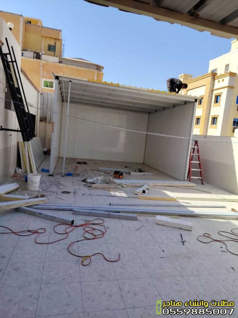 بناء مشبات وملاحق بالدمام